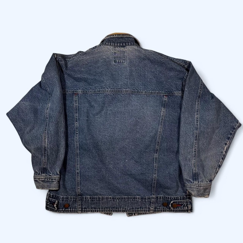 Unique 90s Embroidered Denim Jacket by Together - Picture 2 of 6